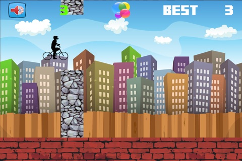 Jumpy BMX - Cool Bike Rider Jump Skill FREE screenshot 2