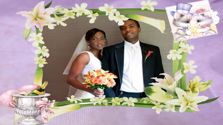 Wedding Photo Frames Montage