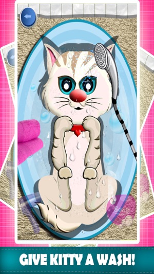 My Pet Kitty Care Wash & Dressup Makeove