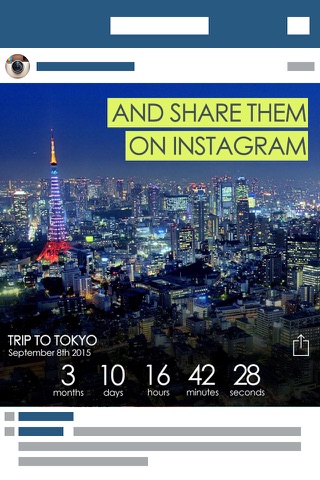 Countdown to Events and Share Timer Countdowns with 3, 2, 1 for Instagram screenshot 2