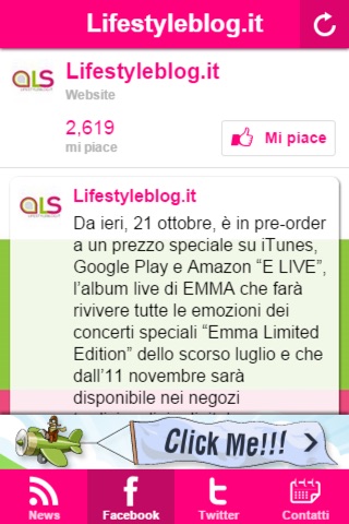 Lifestyleblog.it screenshot 2