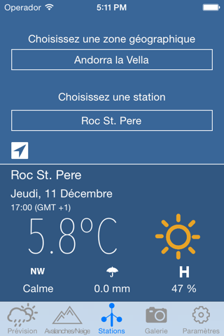 Meteo Andorra screenshot 3