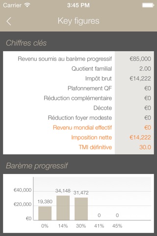 Impôts UE screenshot 2