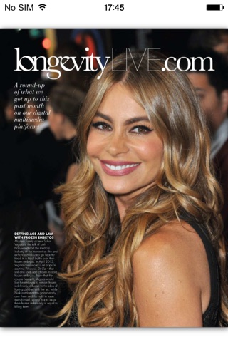 Longevity Magazine screenshot 3