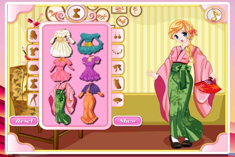 Anime Princess dressup ^0^ screenshot 4