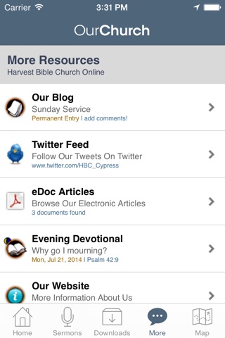 Harvest Bible Church Cypress screenshot 4