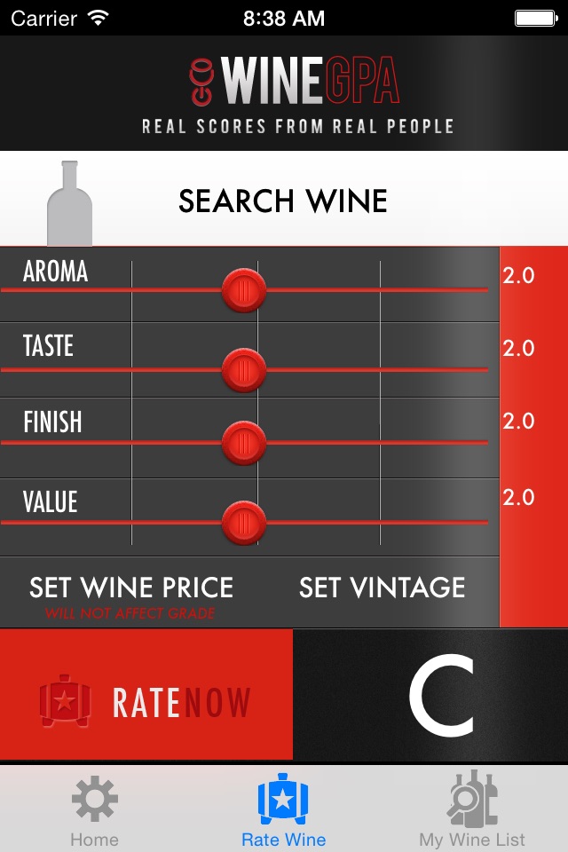 Wine GPA - Rate your Wine! screenshot 4