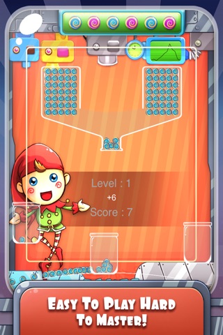 100 Candy Balls Classic Free - Catch And Collect The Falling Jelly Sweet Candy Ping Pong Balls screenshot 2
