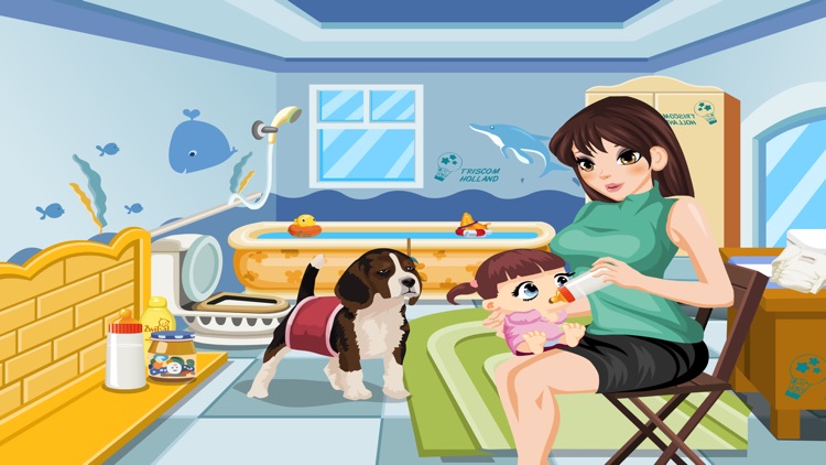 Baby in the house – baby home decoration game for little girls and boys to celebrate new born baby screenshot-3