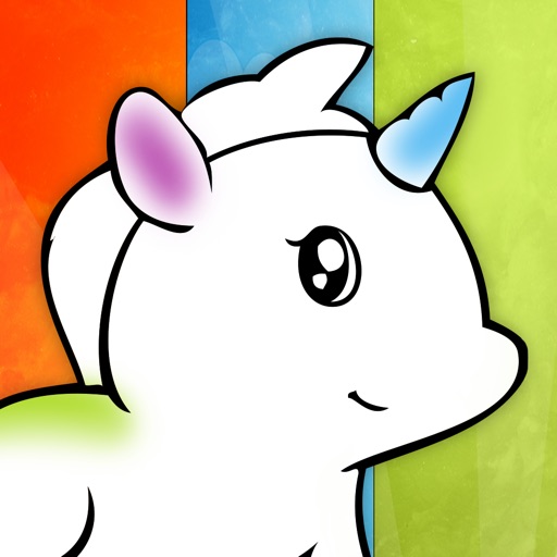 Unicorn Rainbow Coloring - Learn Free Amazing HD Paint & Educational Activities for Toddlers, Pre School & Kindergarten Kids icon