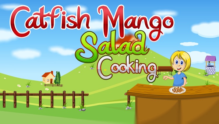 Catfish Mango Salad Cooking