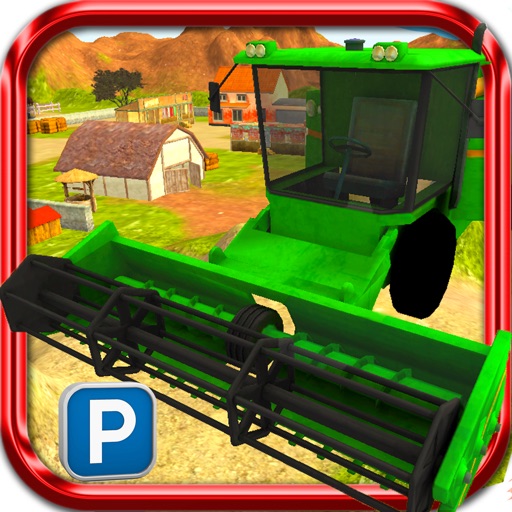 3D FARM HARVESTER PARKING SIMULATOR 3D PRO icon