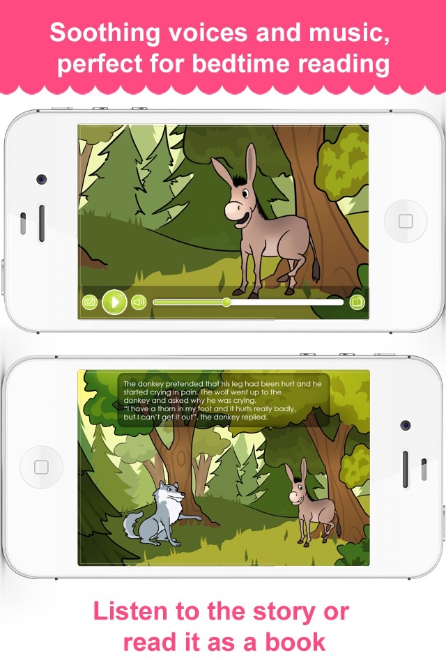 The Donkey and the Wolf - Narrated Children Story screenshot 2