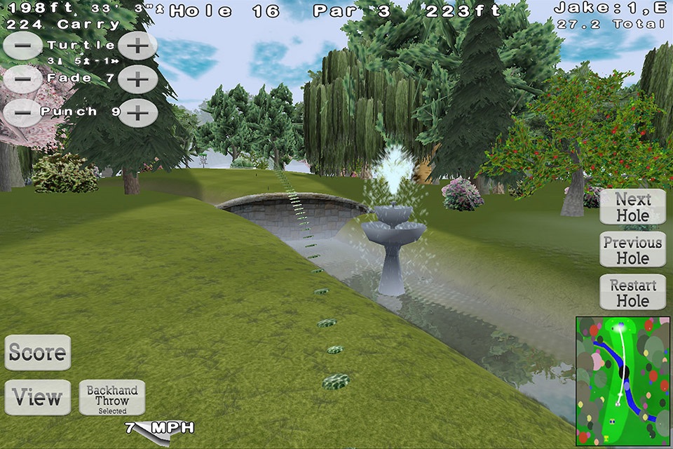 Disc Golf 3D screenshot 2