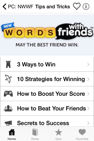 Pocket Cheats: New Words With Friends Edition screenshot 2