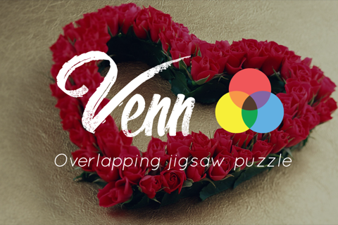 Venn Valentine's Day: Overlapping Jigsaw Puzzles screenshot 3