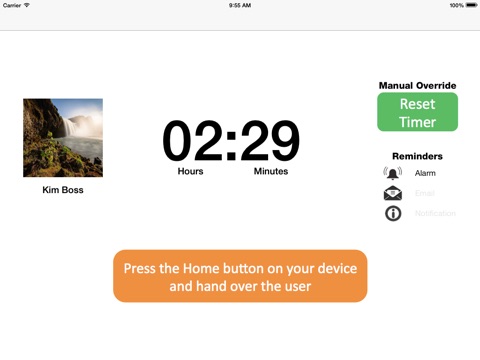 Kronos Timer: Parental Control - Manage your child's iPad usage with notification and tracking screenshot 3
