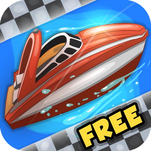 Power-boat Tropics Racer - A crazy fast boating race game for free! Icon