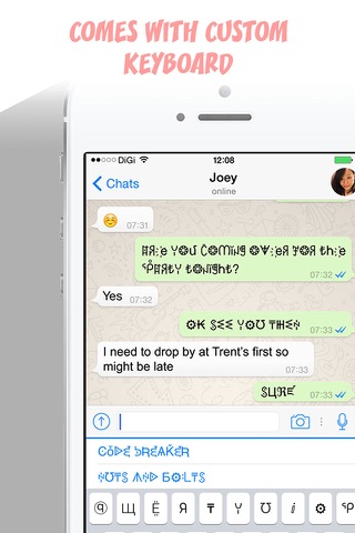 Fantasy Fonts FREE - Better Fonts And Symbols For Your Text Messages, Comes With iOS 8 Custom Keyboard screenshot 3