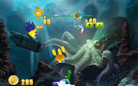 เกมส์จับปลา เกมส์ตกปลา สำหรับเด็ก screenshot 2
