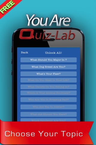 You Are - Quiz Lab screenshot 2