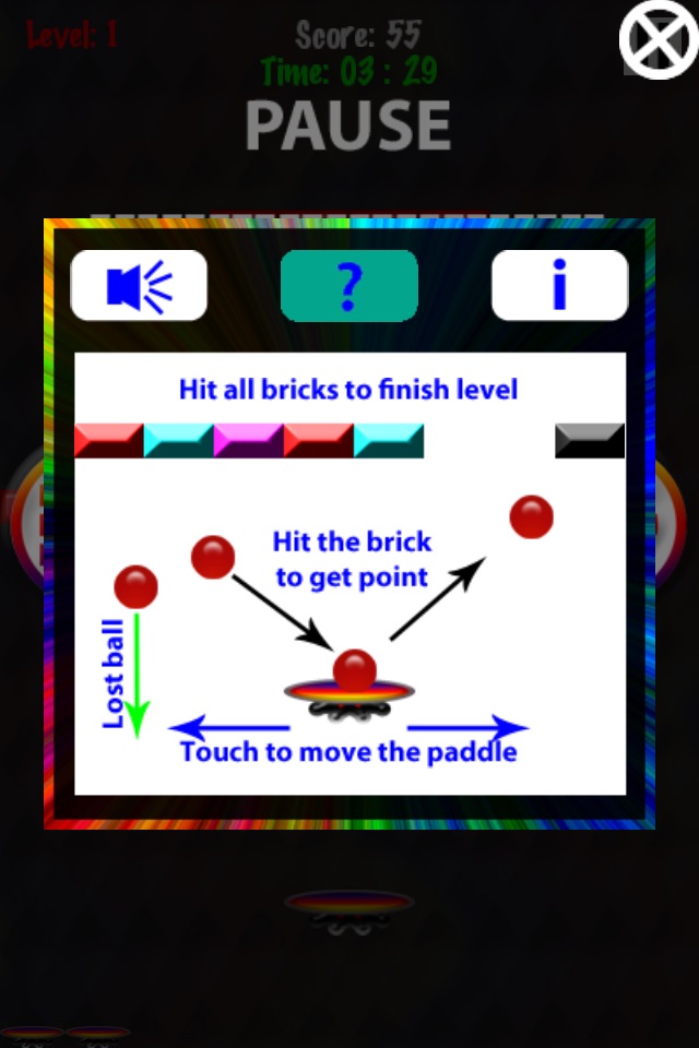 Crystal Arkanoid screenshot 2