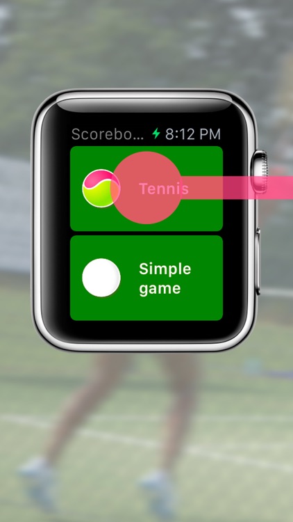 Tennis Watch Score - The Tennis Scoreboard for Apple Watch