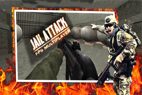 Jail Attack- FPS Multiplayer screenshot 2