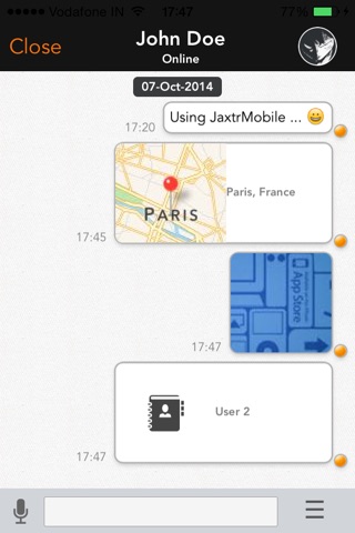 Jaxtr Mobile screenshot 2