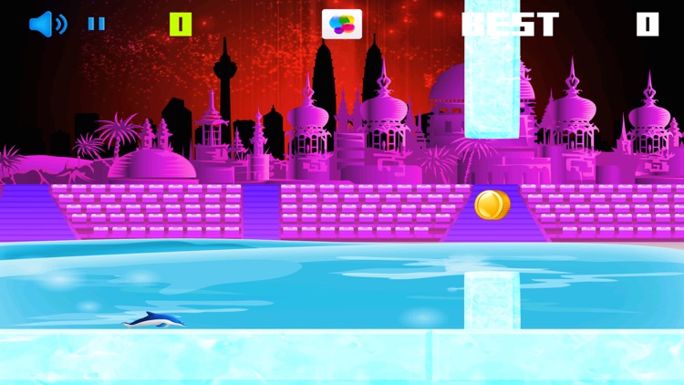Jump Dolphin Beach Show - Ocean Tale Jumping Game FREE