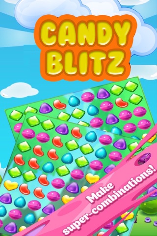 Candy Blitz - Lollipop Candied Match-3 Puzzle Crush Game screenshot 3