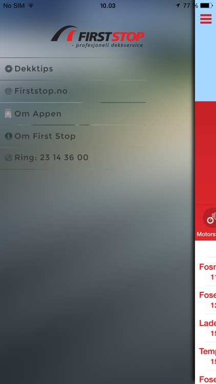 First Stop - Veihjelp for yrkessjåføren screenshot-4