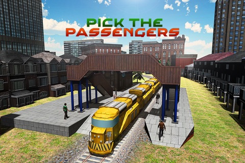 Subway Train Simulator 3D – Steam Locomotive Simulation for Passenger Transport screenshot 3