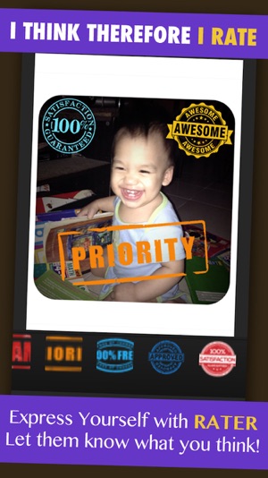 Rater - I Think Therefore I Rate Photo Stamper and Editor(圖2)-速報App