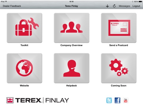 Terex Finlay Dealer Tool screenshot 3