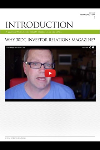 30DC Investor Relations Magazine screenshot 2