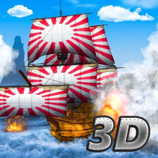 Sea Warship Battle 3D Free iOS App