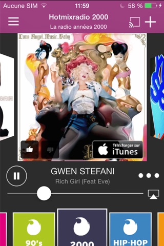 Hotmixradio screenshot 2