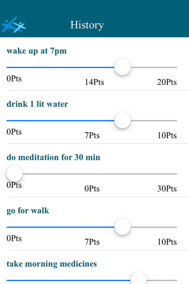 MyActivityTracker screenshot 2