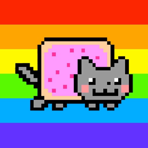 2048 - Nyan cat version icon