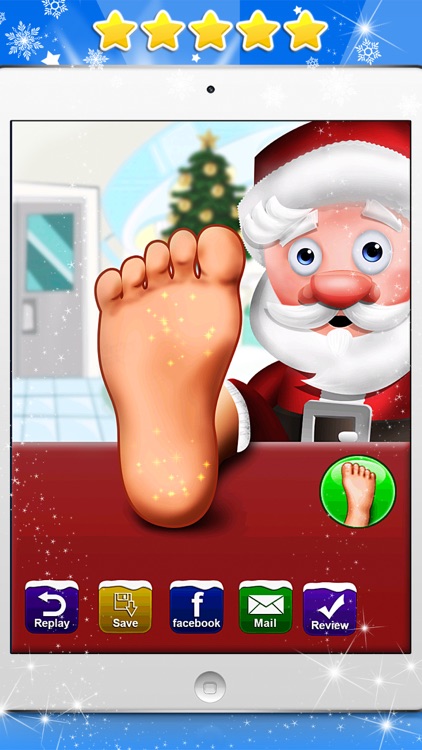 A Santa’s Foot Spa Salon - Little Doctor Saves the Christmas Presents 2015 screenshot-4