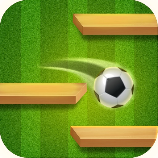Falling Football Down iOS App