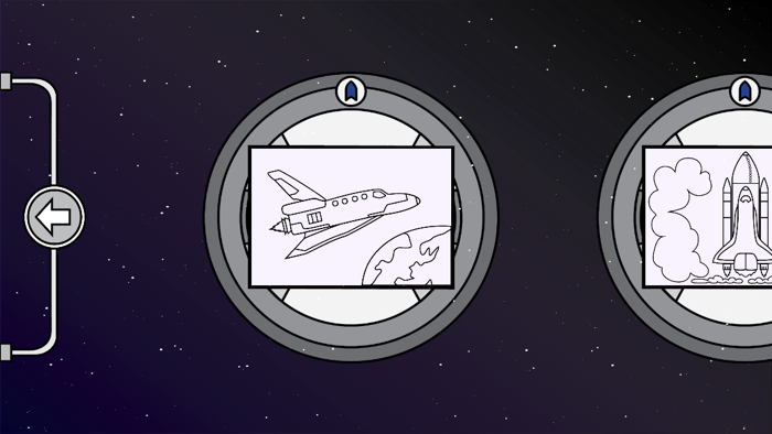 pitchou Space  drawing and painting in space