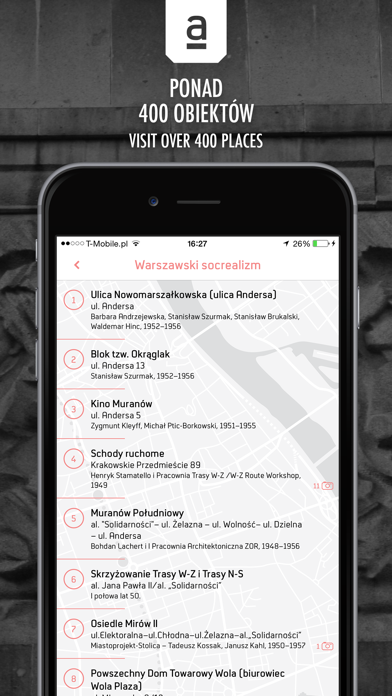 How to cancel & delete Archimapa - przewodnik po warszawskiej architekturze //  Archimap - mobile guide to the architecture of Warsaw from iphone & ipad 2