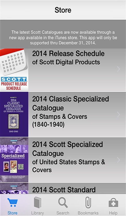 Scott Catalogue