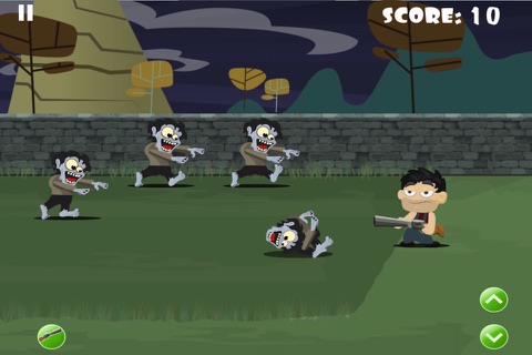 A Zombies Attacking In The Field - Shooting Game For Boys And Teens PRO screenshot 2