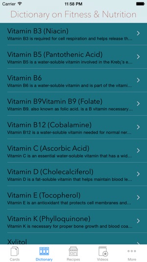 Nutrition Lookup: Facts and Flashcard Dictionary with Free V(圖5)-速報App