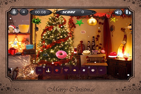 Santa Hidden Object Pro screenshot 2