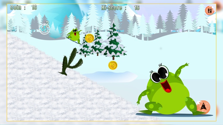 Frogs Can Ski : The Incredible Winter Creature First Snow Day - Free screenshot-3