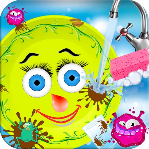 Washing dishes girls games by Tmdgames